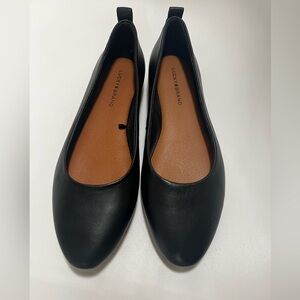 Lucky Brand Black Ballet Flats 7.5